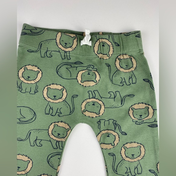Carter's Allover Lion Print Pull-On Pants size 24 Months - Picture 1 of 6